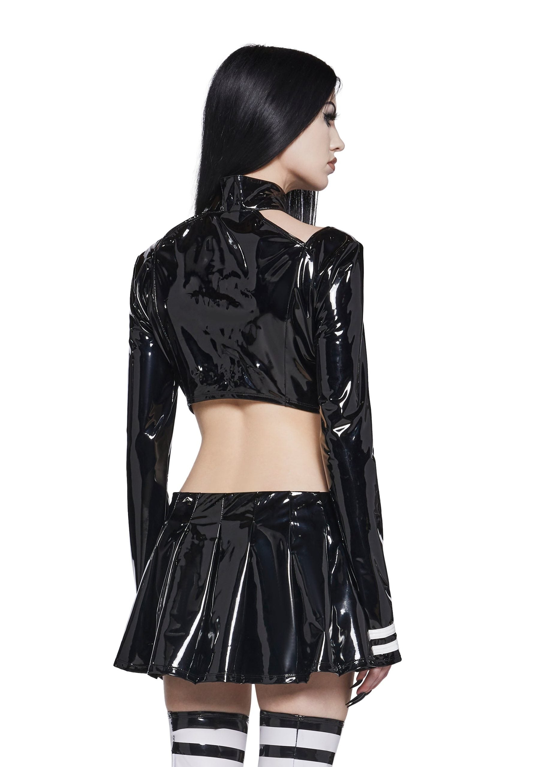 Kaneki Cosplay Mini Dress And Legwarmer Set