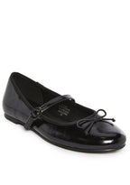 Woven Love Ballet Flats – Black