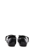 Woven Love Ballet Flats – Black