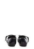 Woven Love Ballet Flats – Black