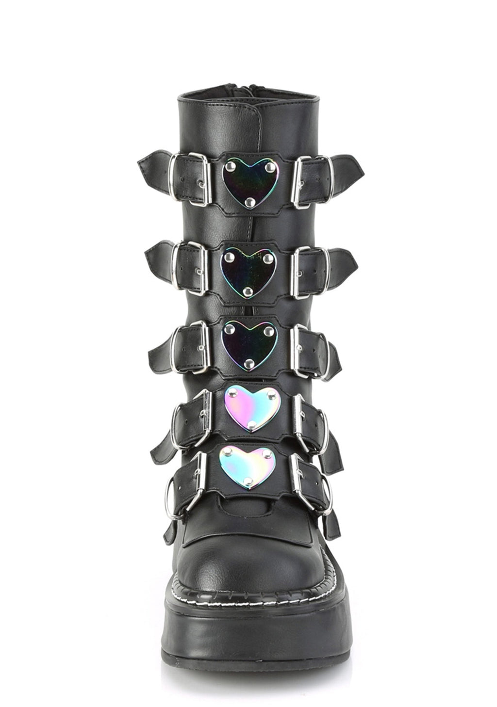 EMILY-330 Platform Calf High Boots