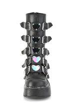 EMILY-330 Platform Calf High Boots