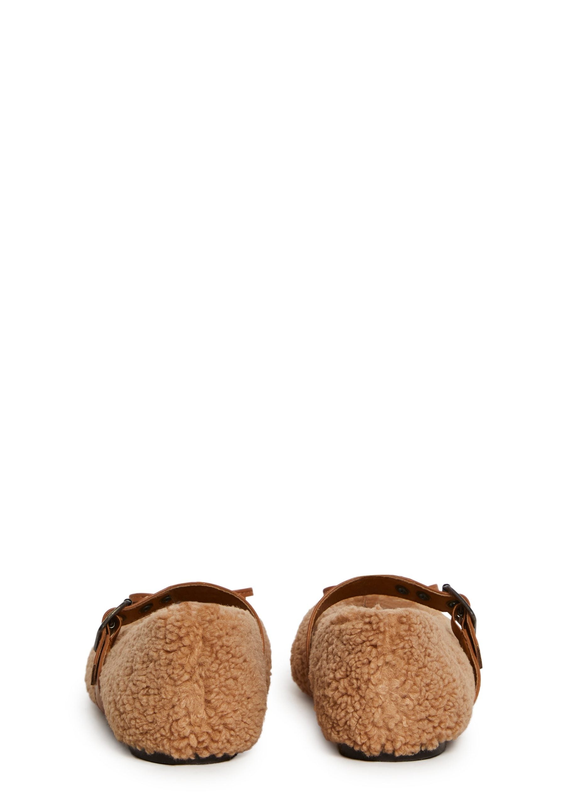 Cuddle Society Faux Fur Flats