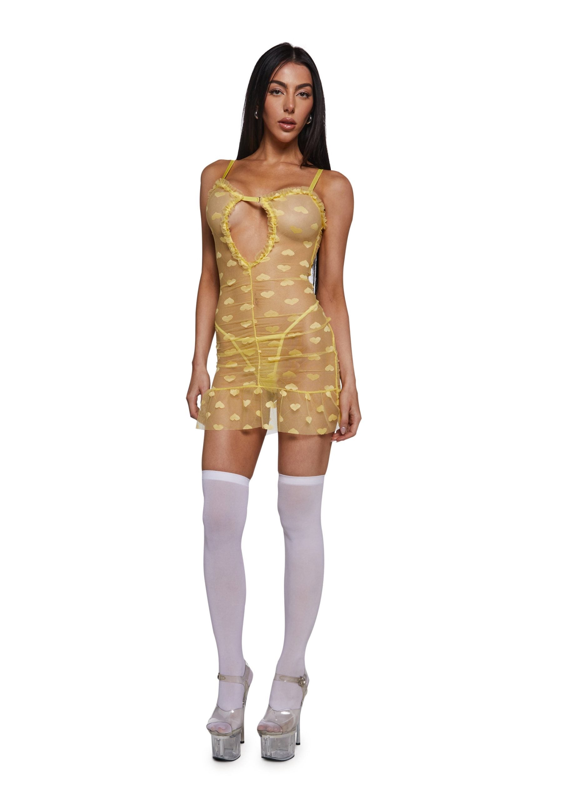 Tender Heart Lingerie Set