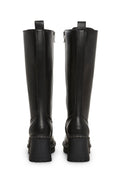 Record Shopping Knee High Boots