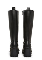 Record Shopping Knee High Boots