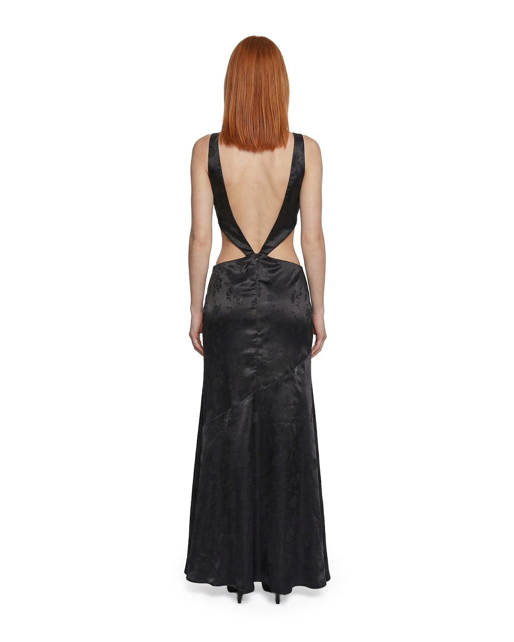 Silken Steps Cut Out Dress