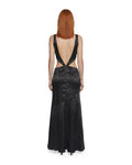 Silken Steps Cut Out Dress