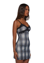 Actually Romantic Plaid Dress