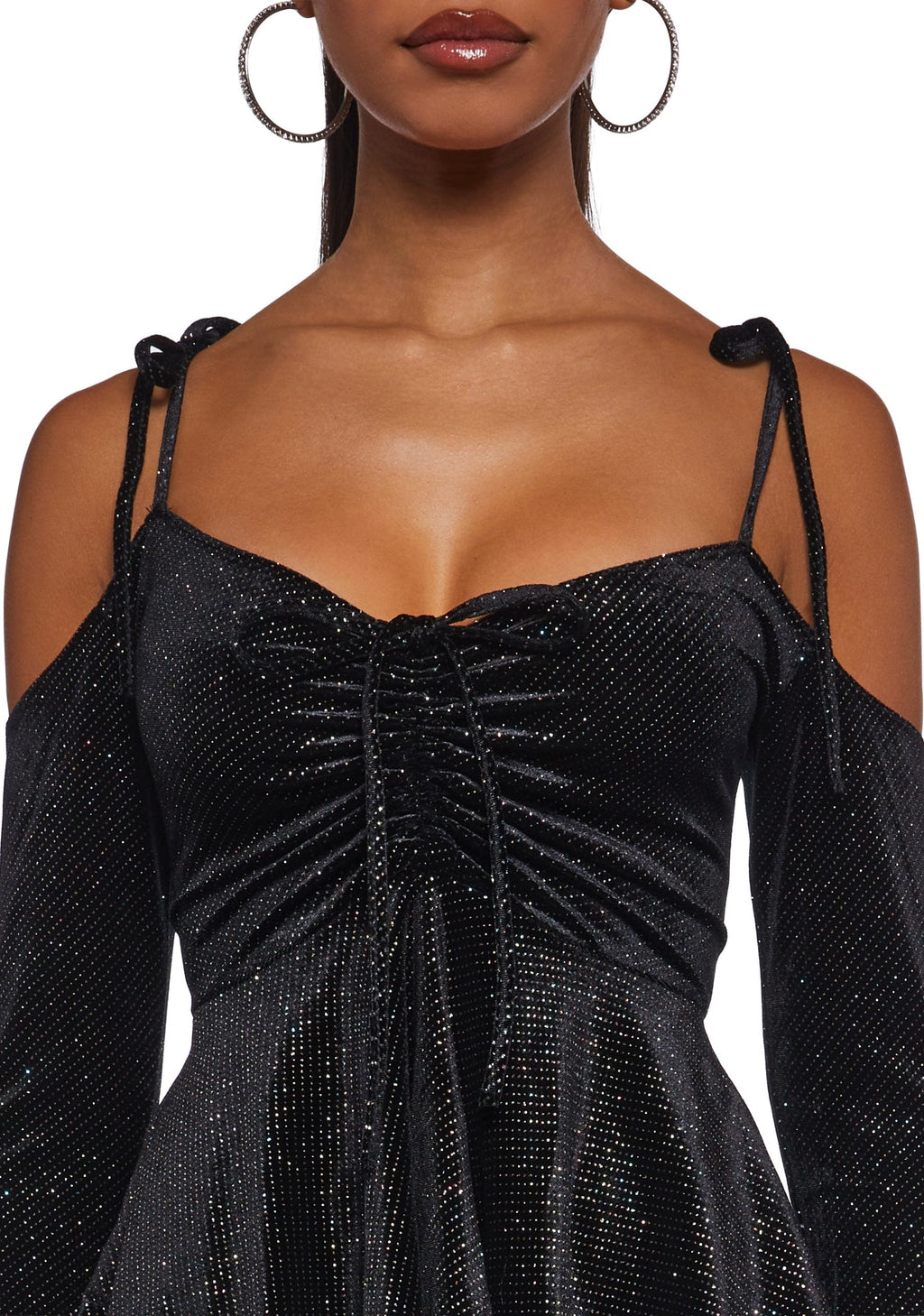 F is For Fairies® Handkerchief Dress – Glitter Velour