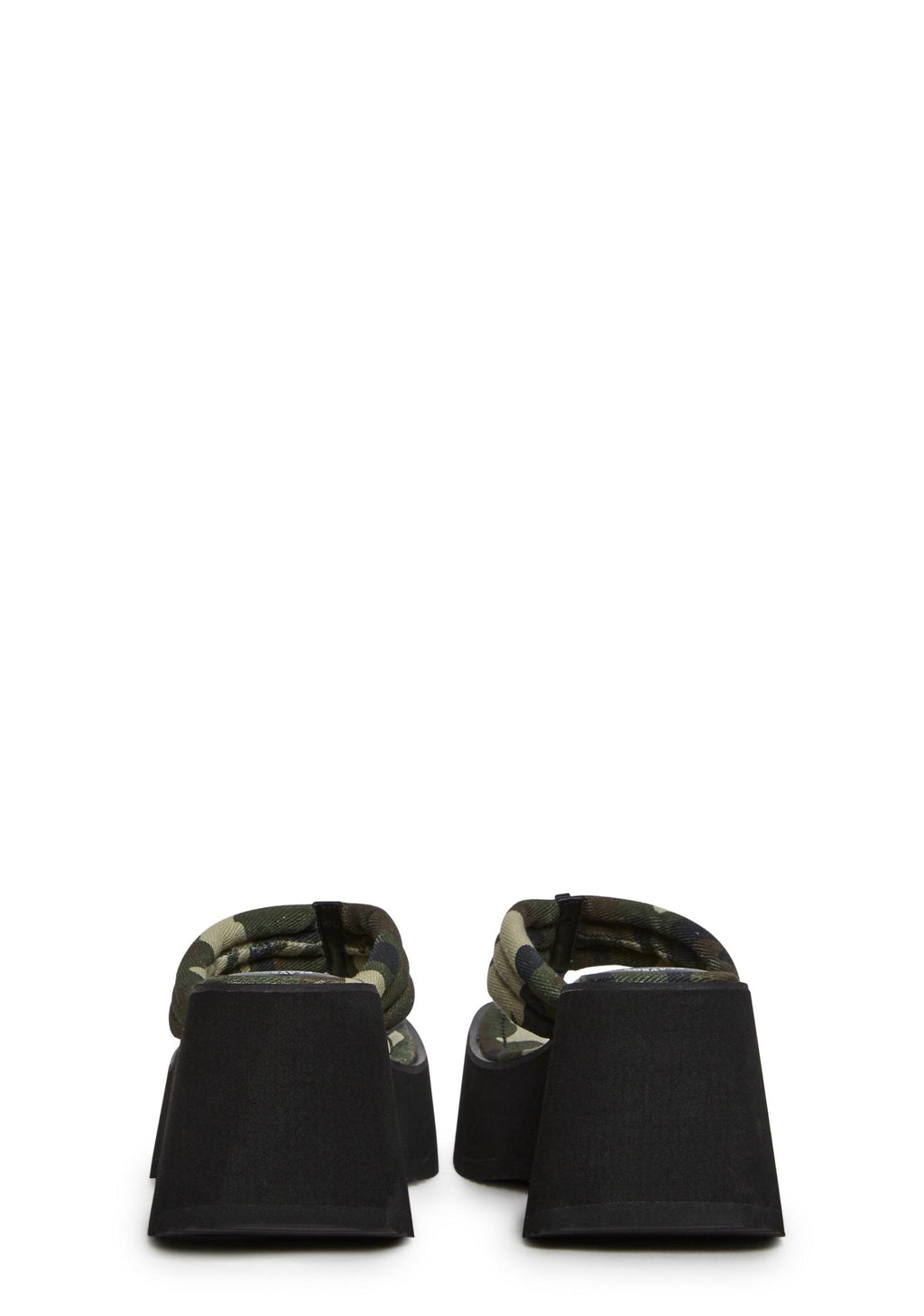 My Command Platform Thong Sandals