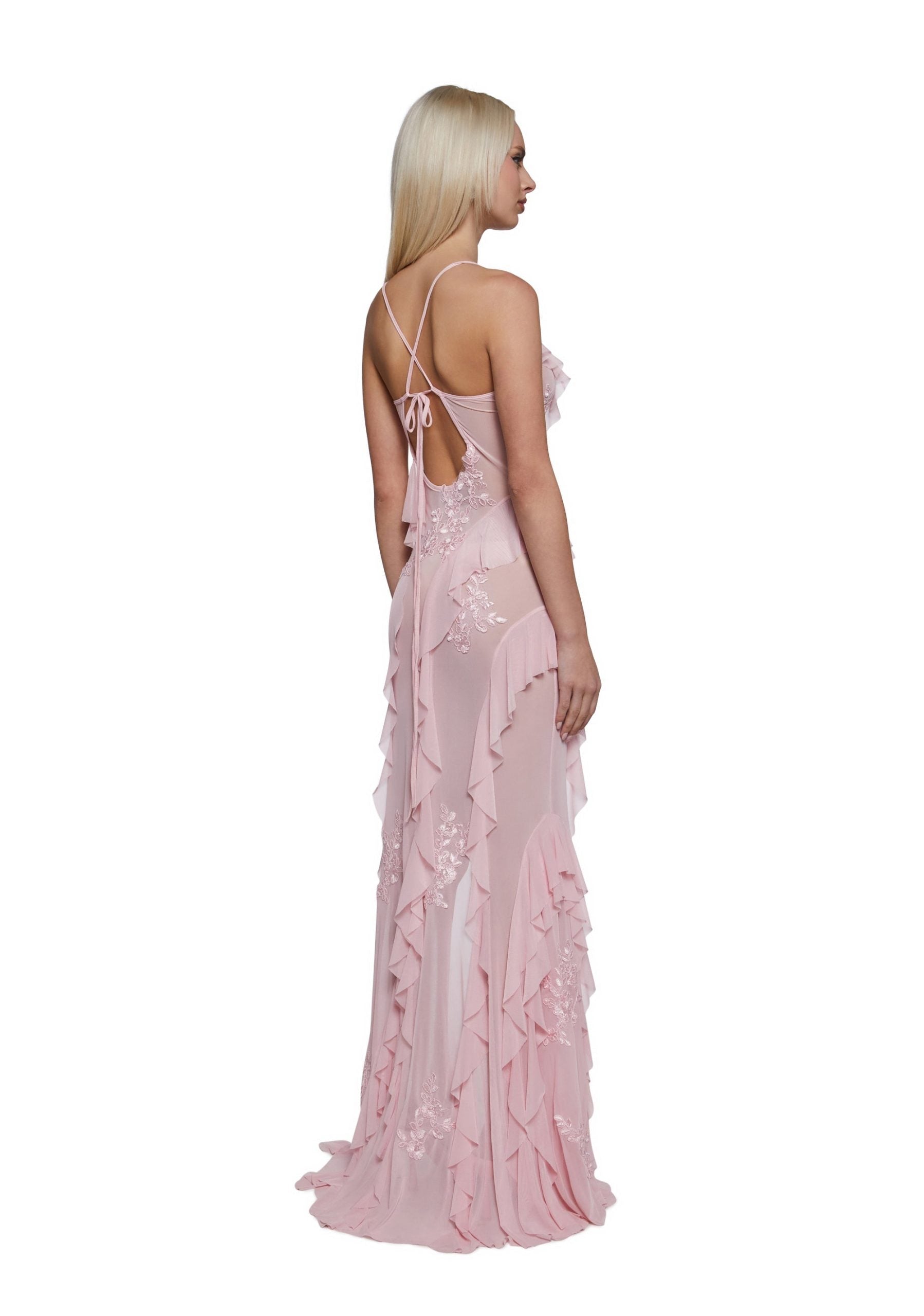 Rebel Mon Amour Maxi Dress – Pink