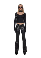 High Rise Connections Long Sleeve Top