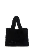 Cutie Pie Faux Fur Bag – Black