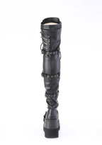 Shaker-420 Platform Thigh High Boots