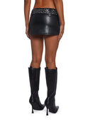 Live It Up Studded Mini Skirt