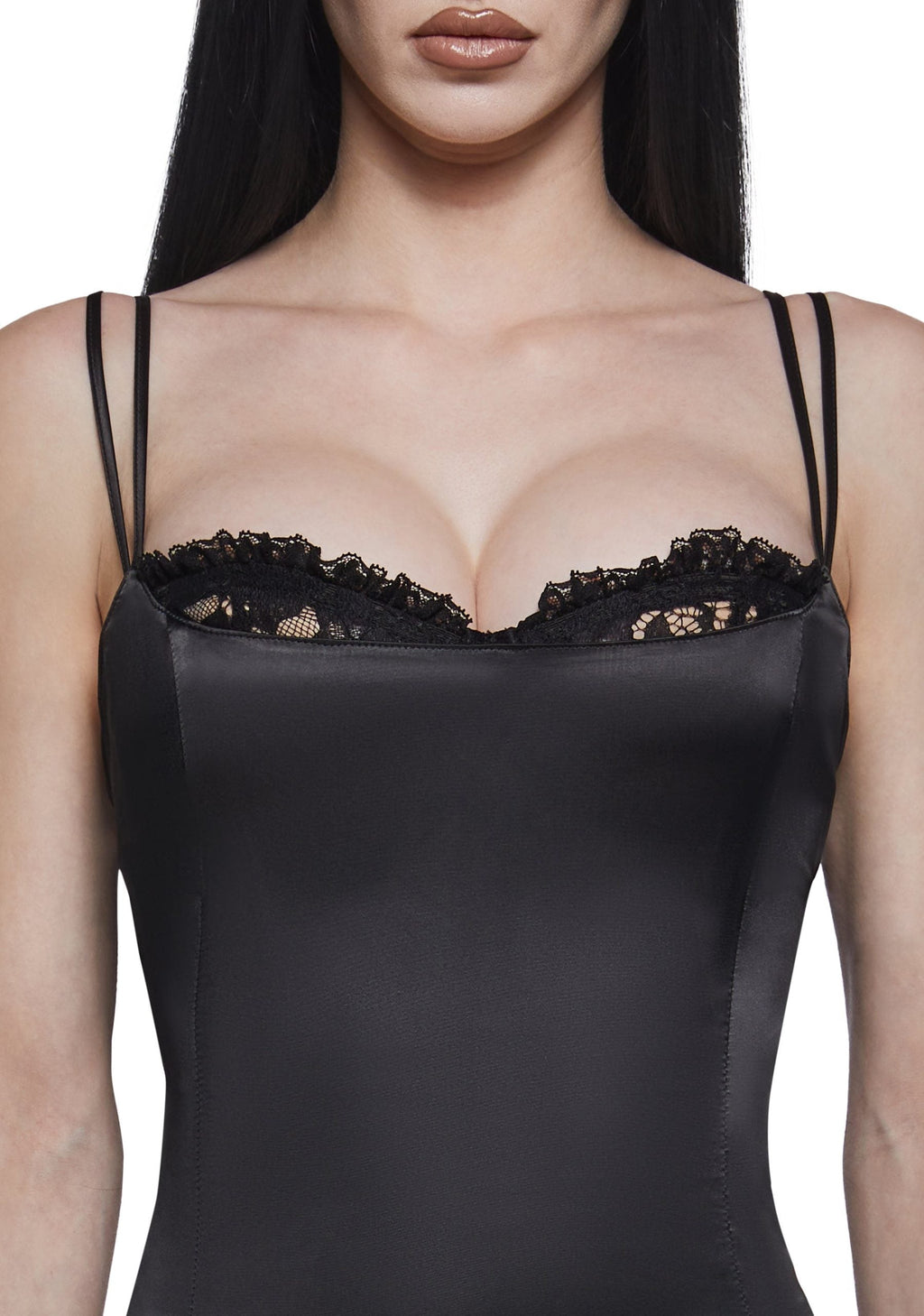 Loyal Maneater Midi Dress – Black
