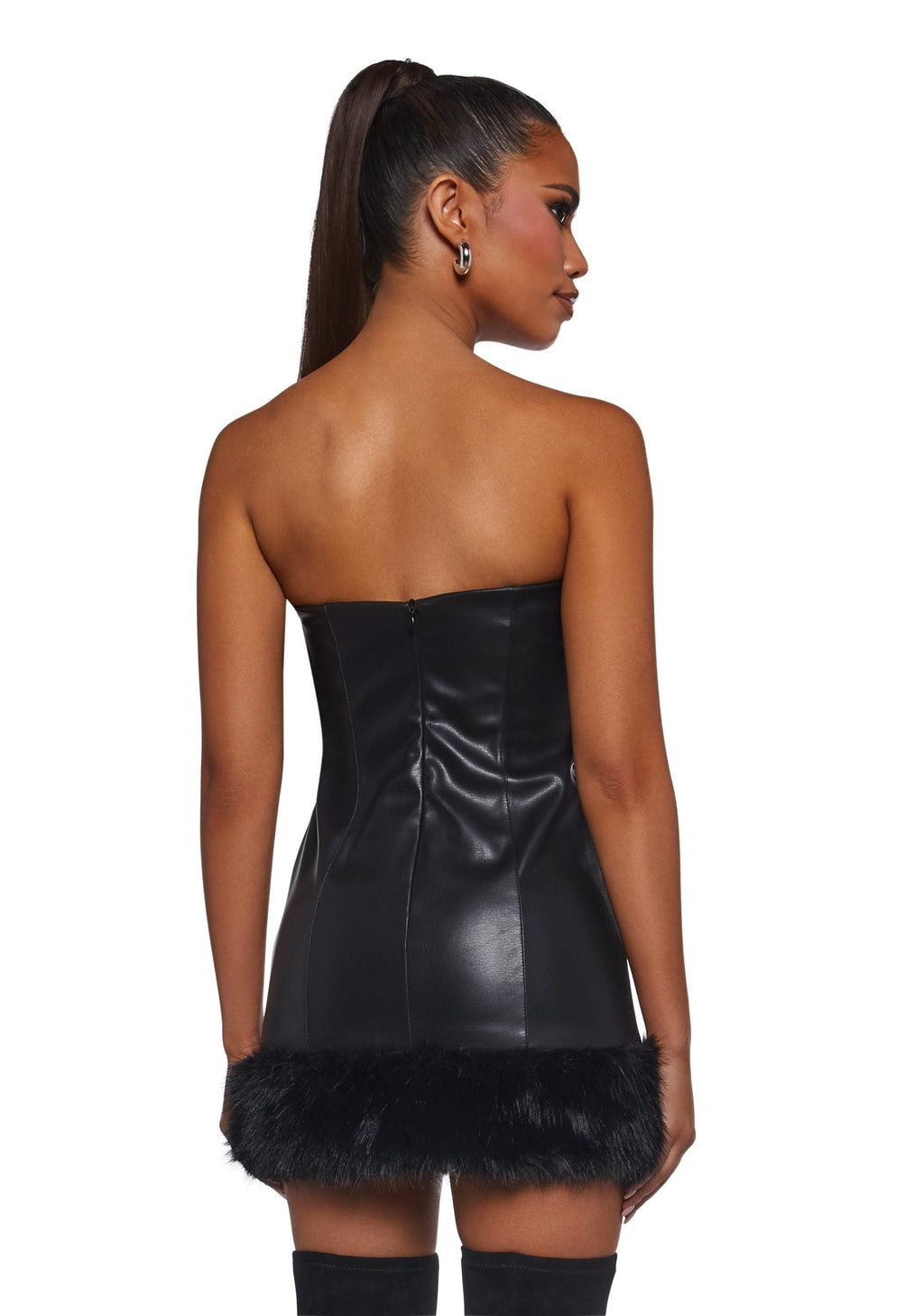 Icon Sensation Strapless Mini Dress