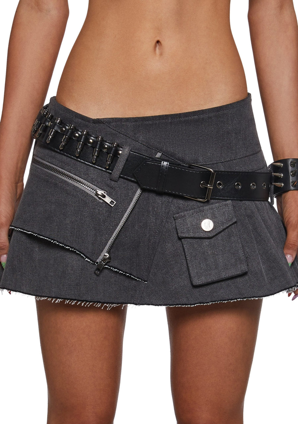 Outro Twill Bullet Micro Skirt