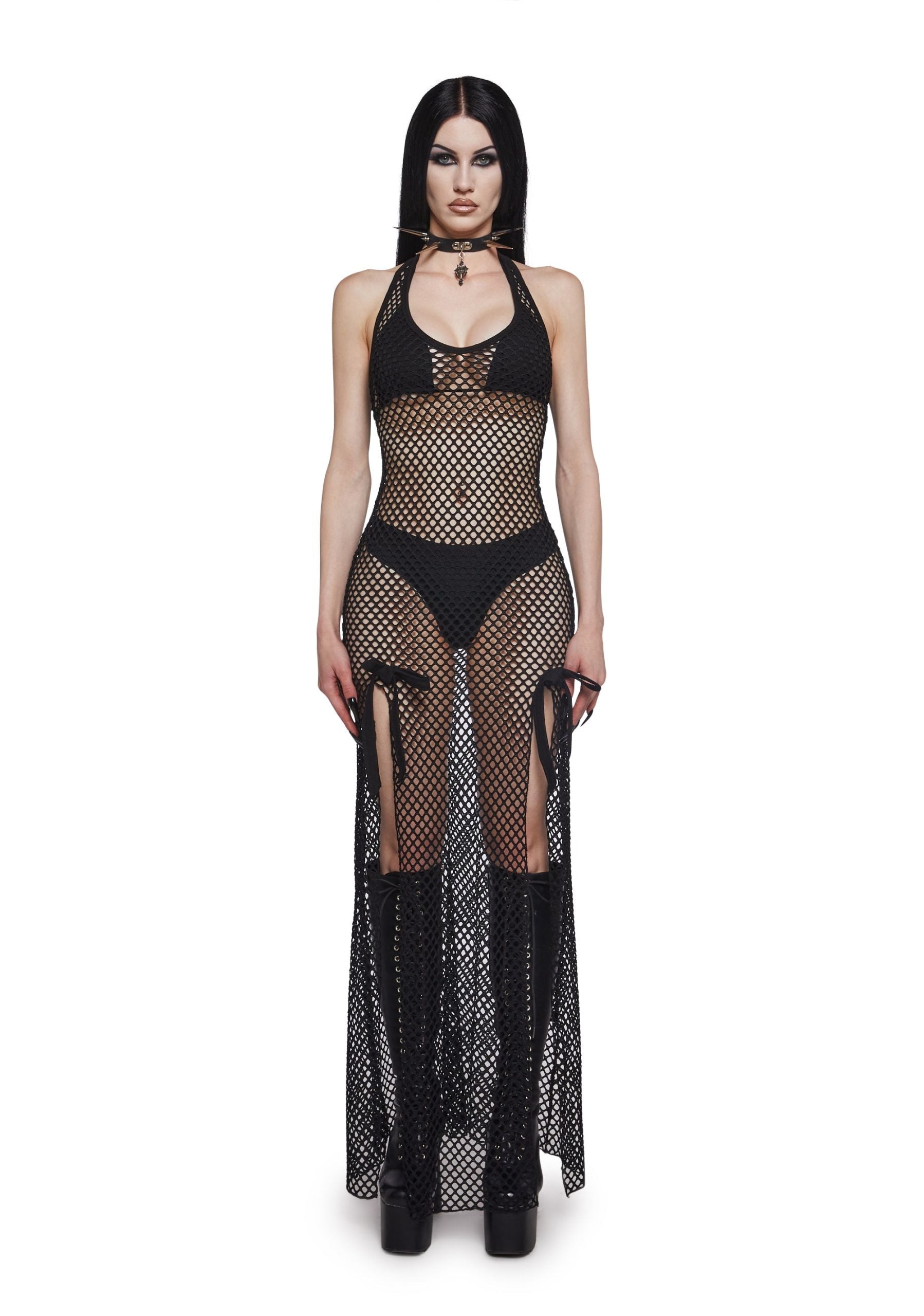 Romantic Rebel Maxi Dress – Fishnet