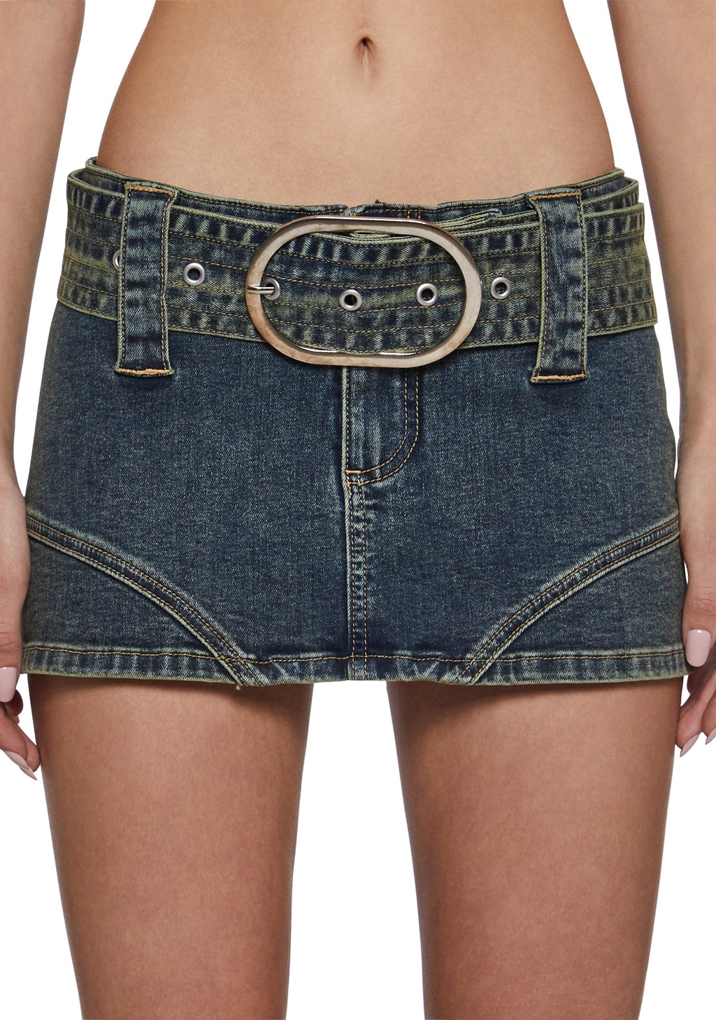 Norah Micro Skort – Denim