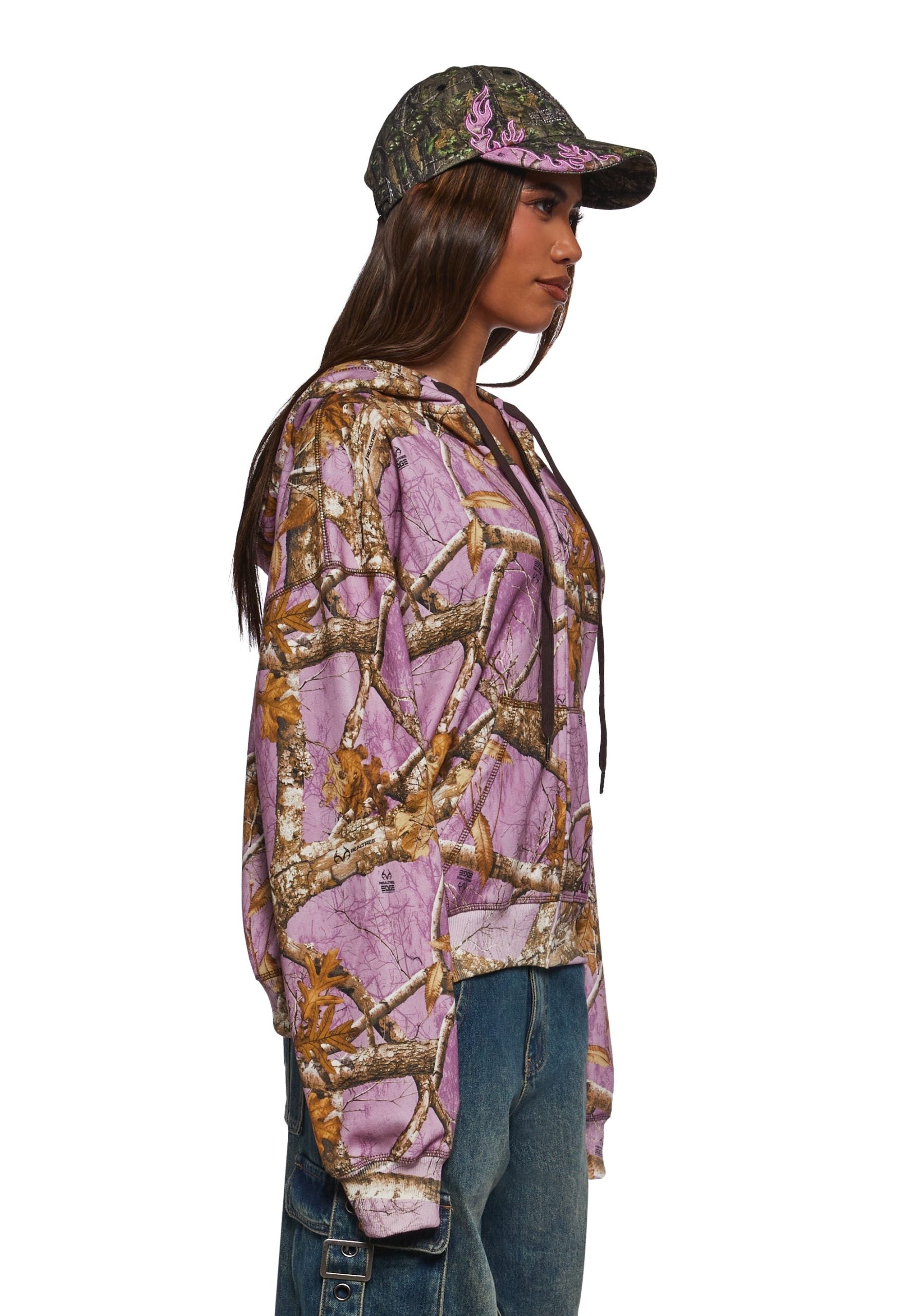 Oversized Camo Hoodie