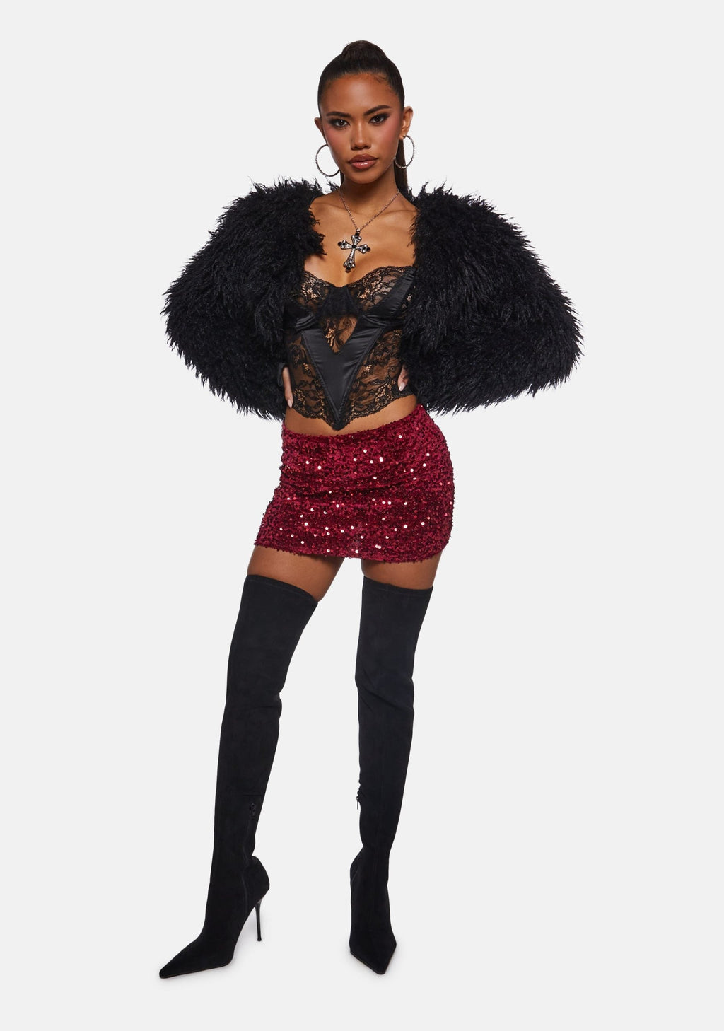 Sparkle Me Mini Skirt