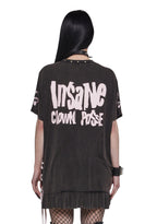 Send My Soul Washed Tee Dress