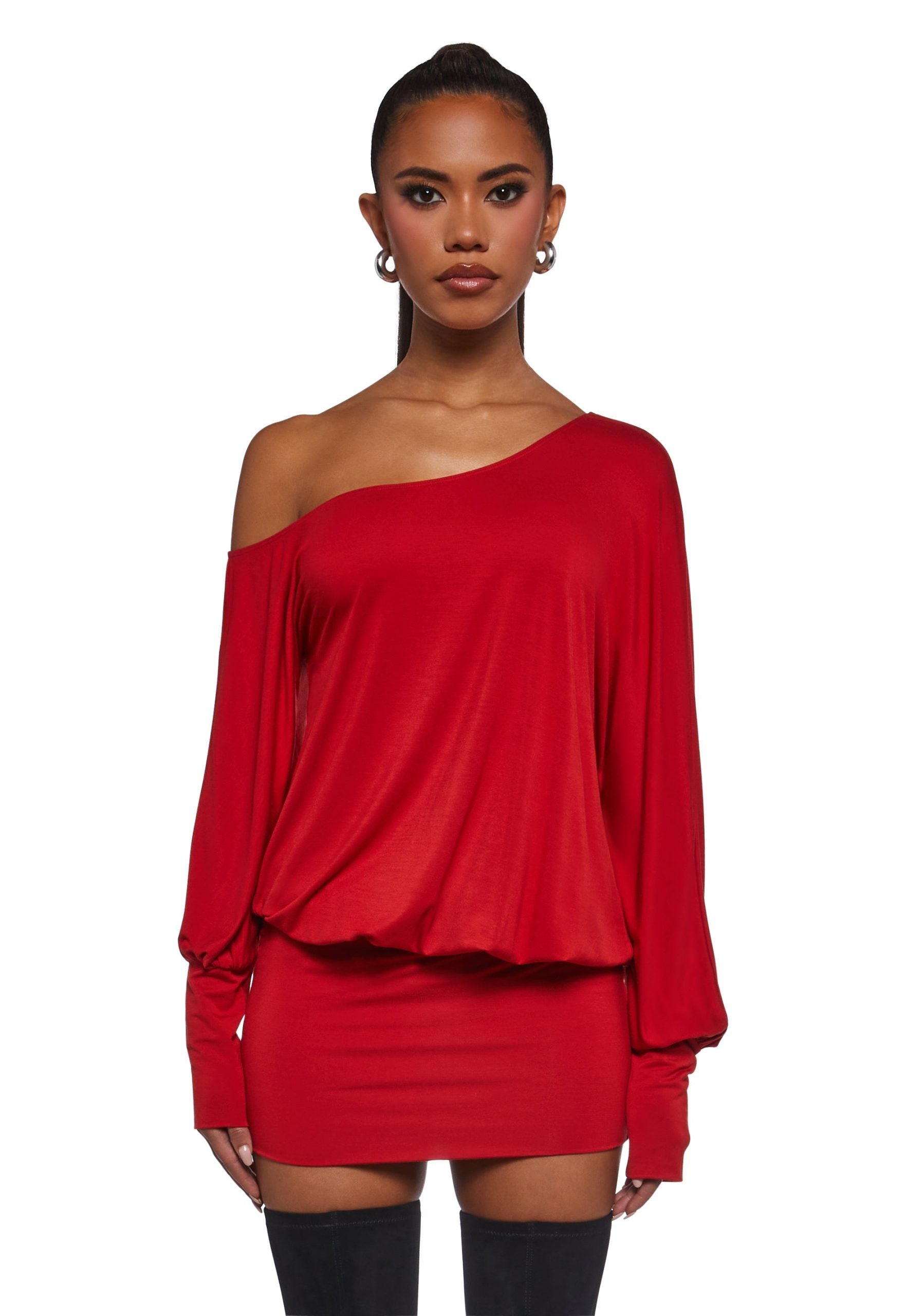 Milana Mini Dress – Red