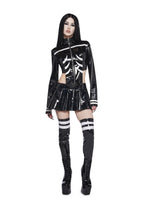 Kaneki Cosplay Mini Dress And Legwarmer Set