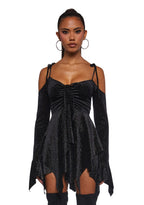 F is For Fairies® Handkerchief Dress – Glitter Velour