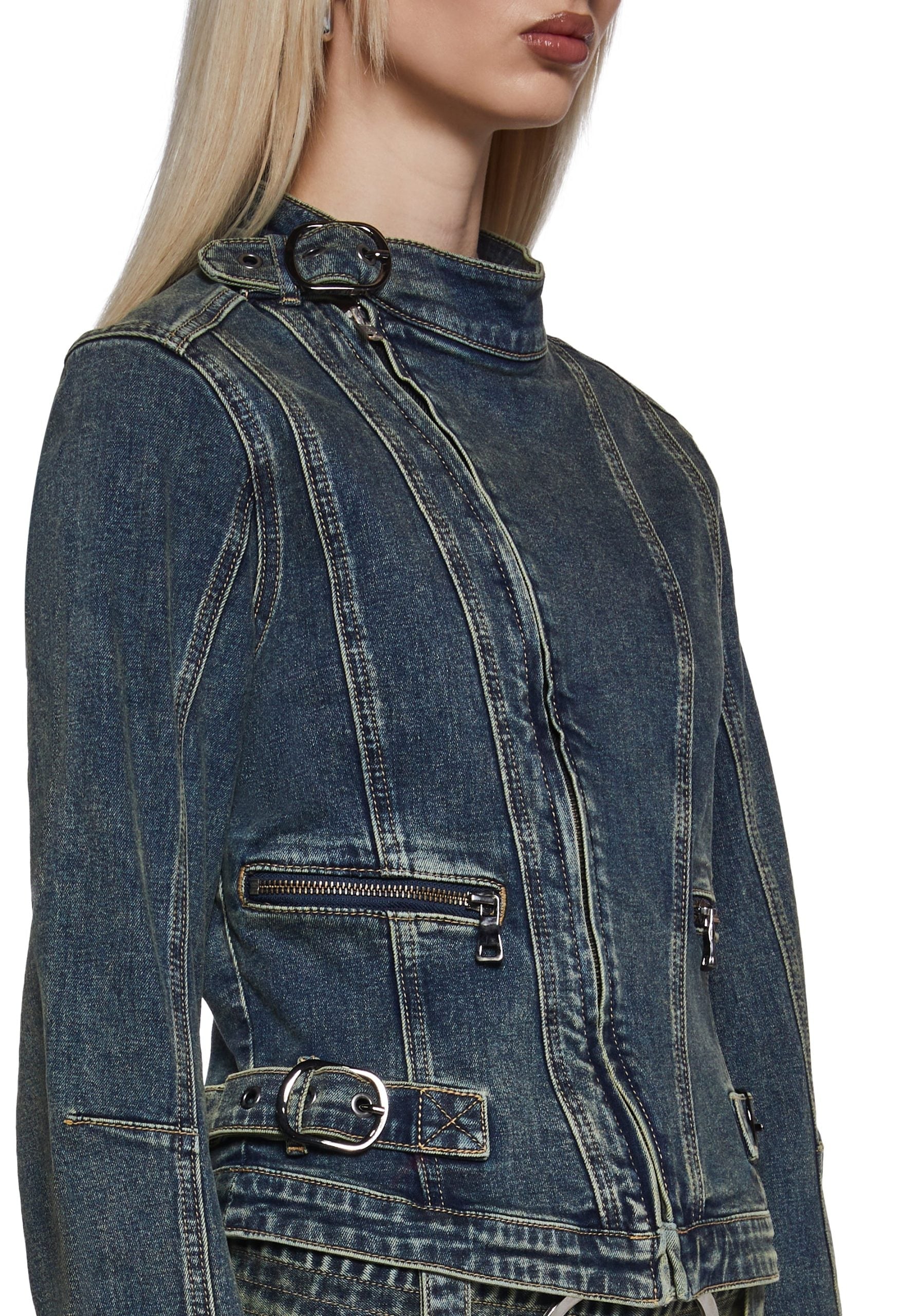 Kenzie Asymmetrical Moto Jacket