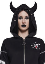 Boogie Woogie Wu Cropped Hoodie