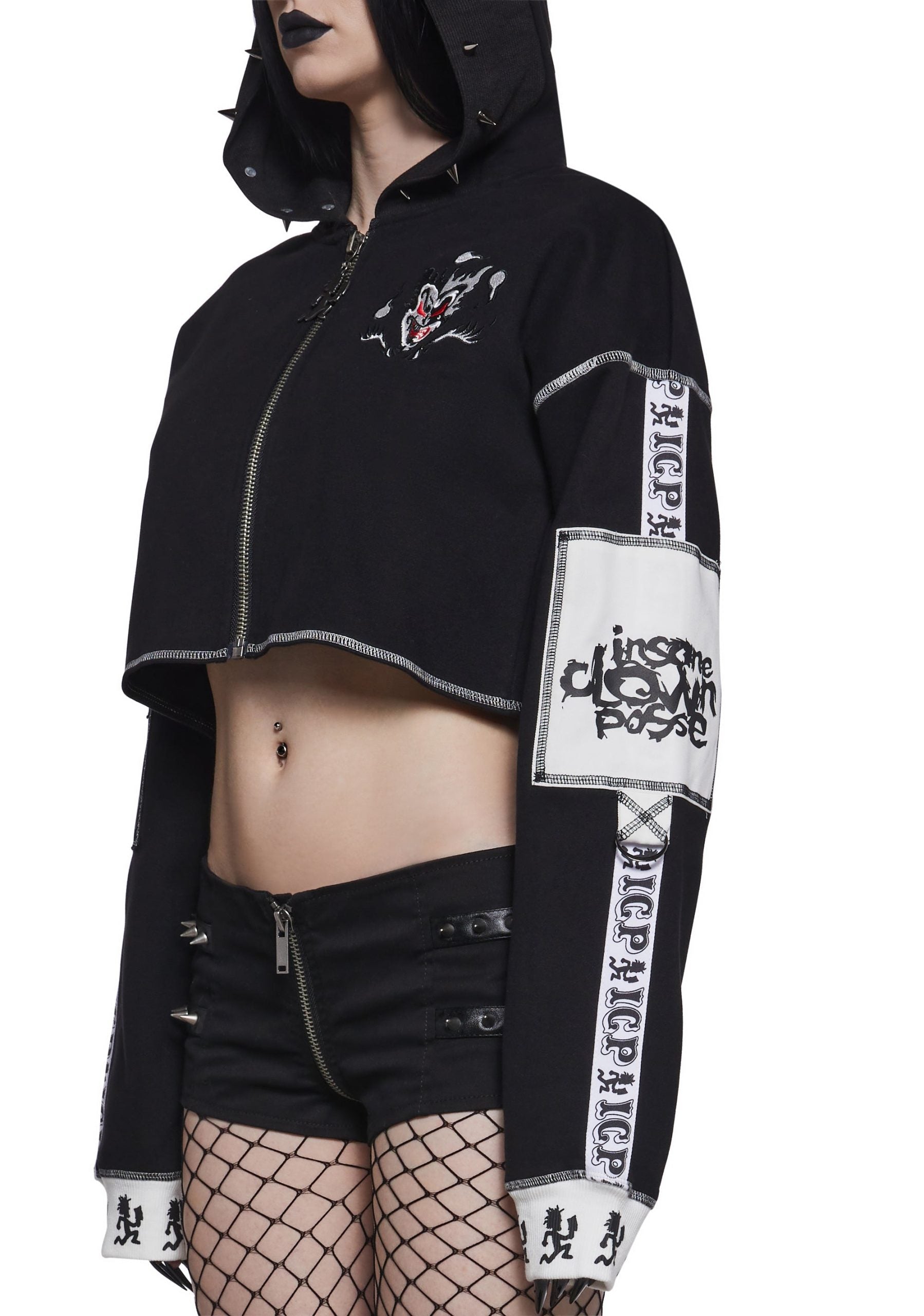 Boogie Woogie Wu Cropped Hoodie