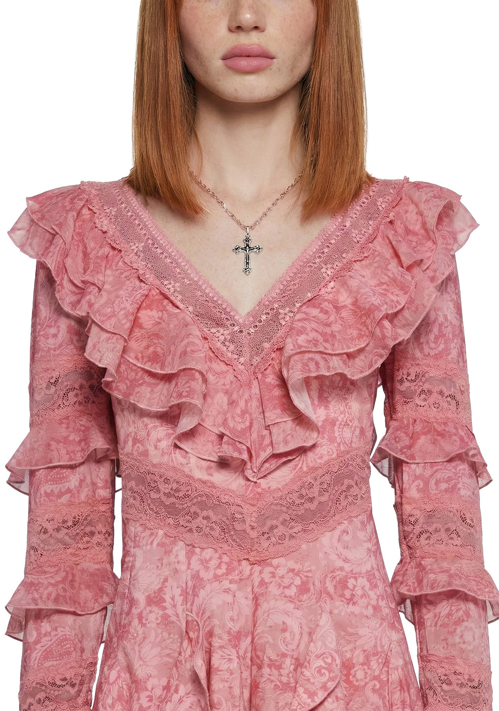 Dusk Dancer Lace Romper