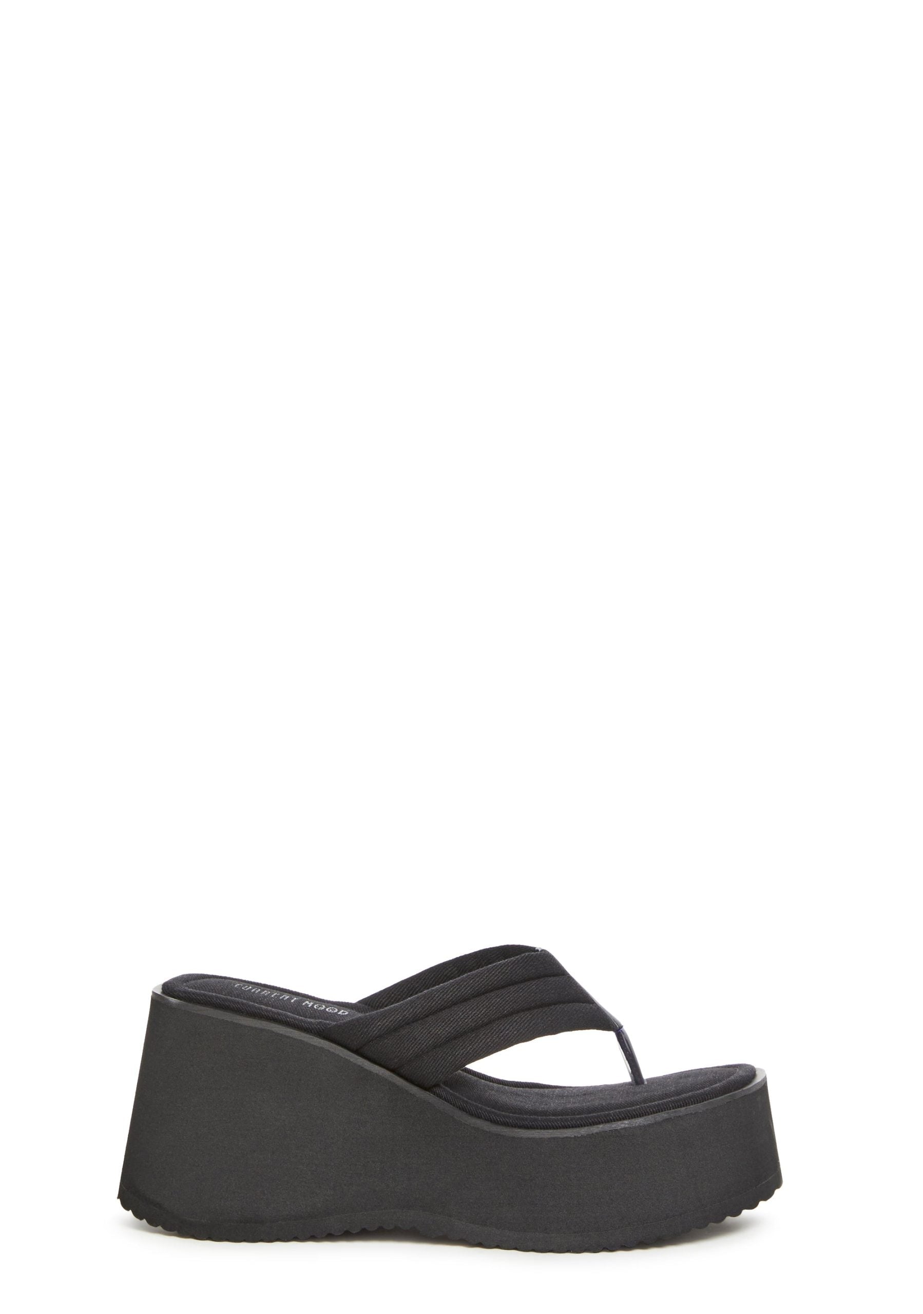 Happy Greetings Platform Sandals
