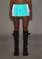 Max Volume Reflective Mini Skirt