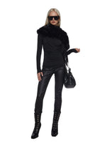 Step Up Long Sleeve Top – Black