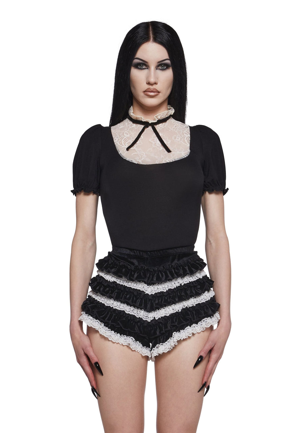 Temptress Eyes Lace Top