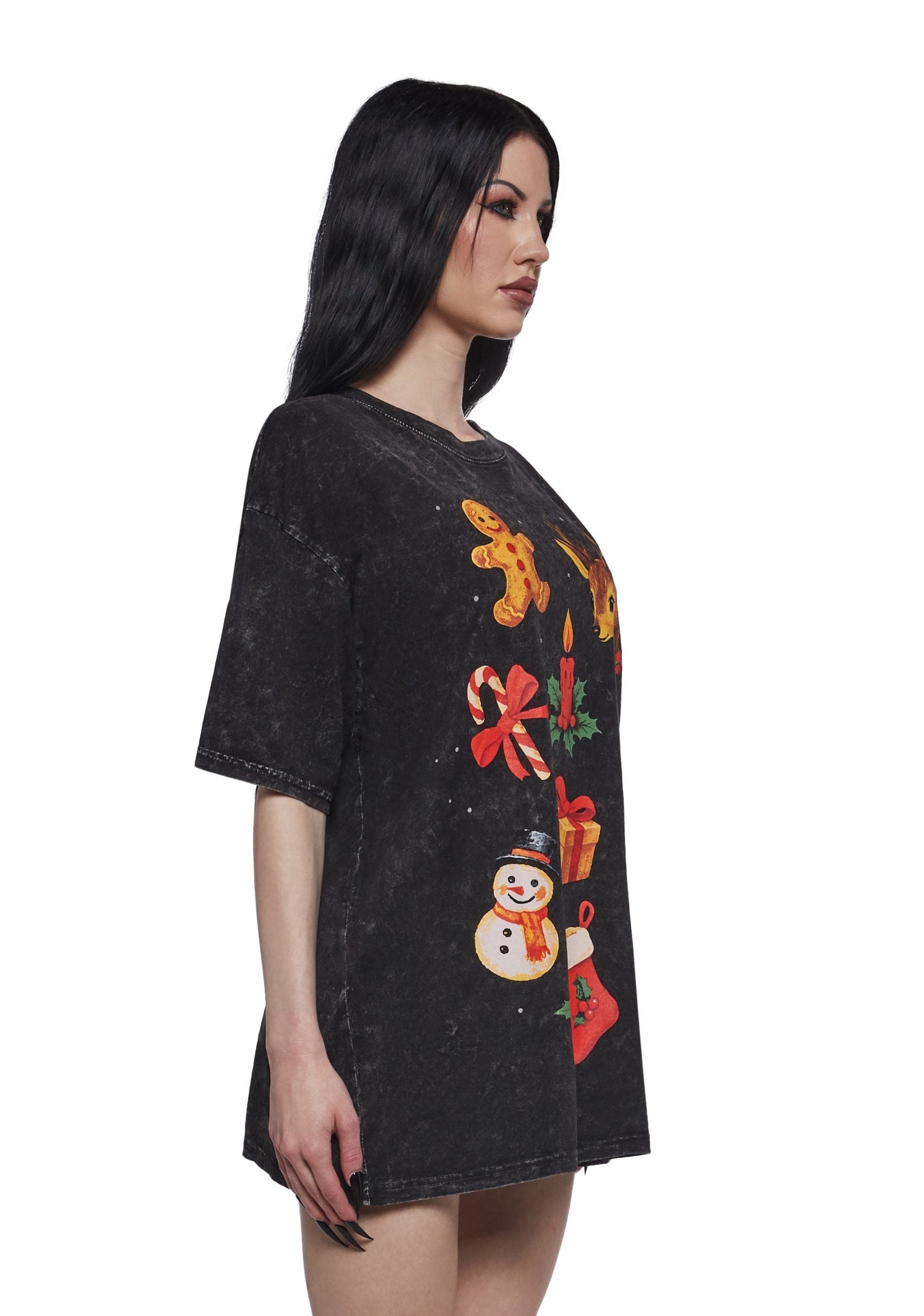 Holiday Wish List Oversized Tee