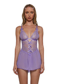 Paradise Dream Lingerie Set – Purple