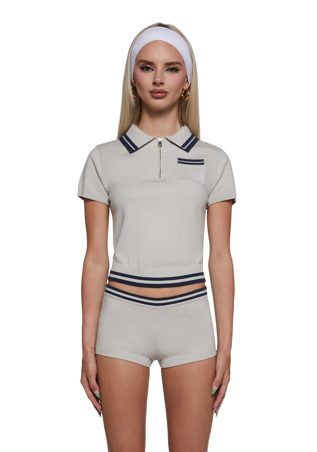 Preppy Fate Shorts Set