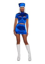 Sci Fi Flight Attendant Costume