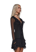 Infinite Illusion Mesh Dress