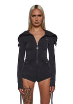 Ego Washed Knit Jersey Romper