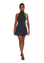 Main Character Polka Dot Dress – Black