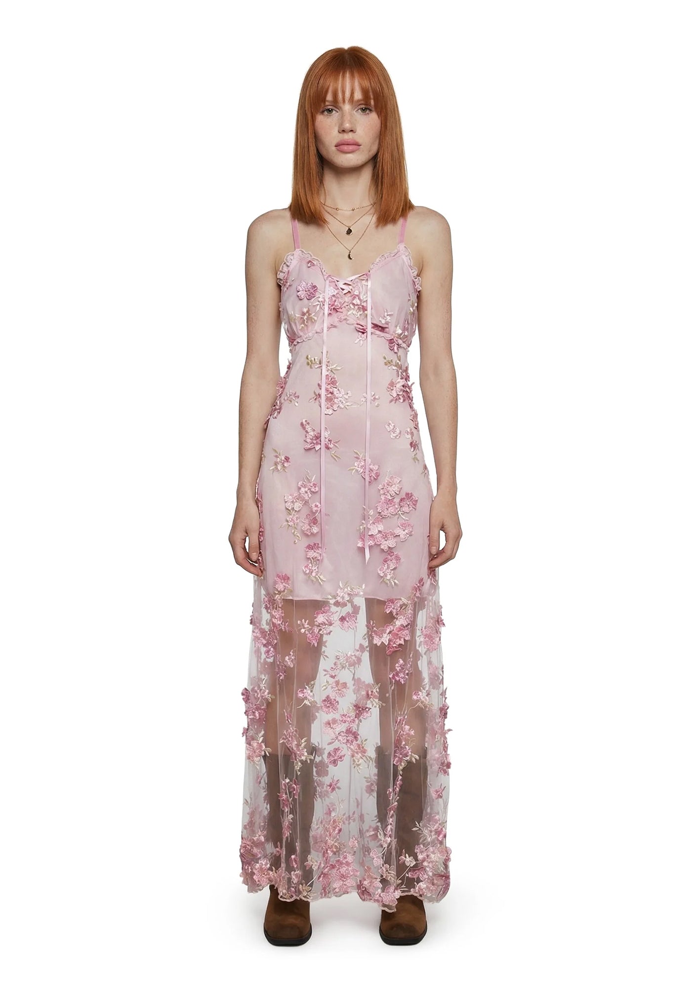 Staircase Walk Maxi Dress