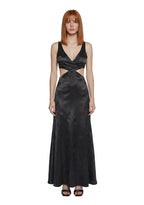 Silken Steps Cut Out Dress