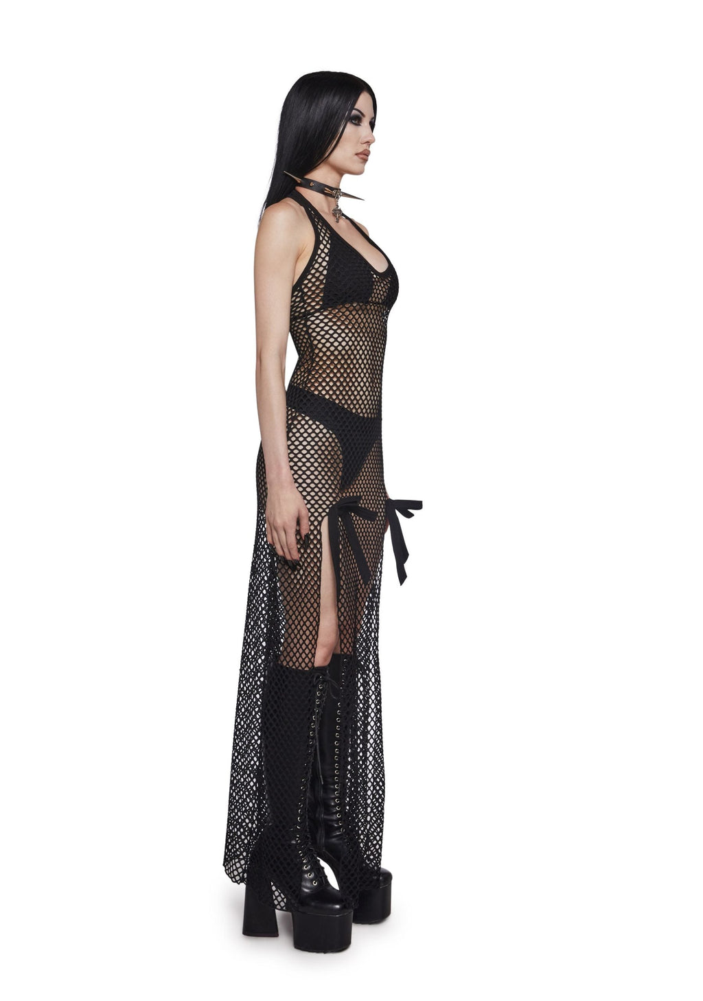 Romantic Rebel Maxi Dress – Fishnet