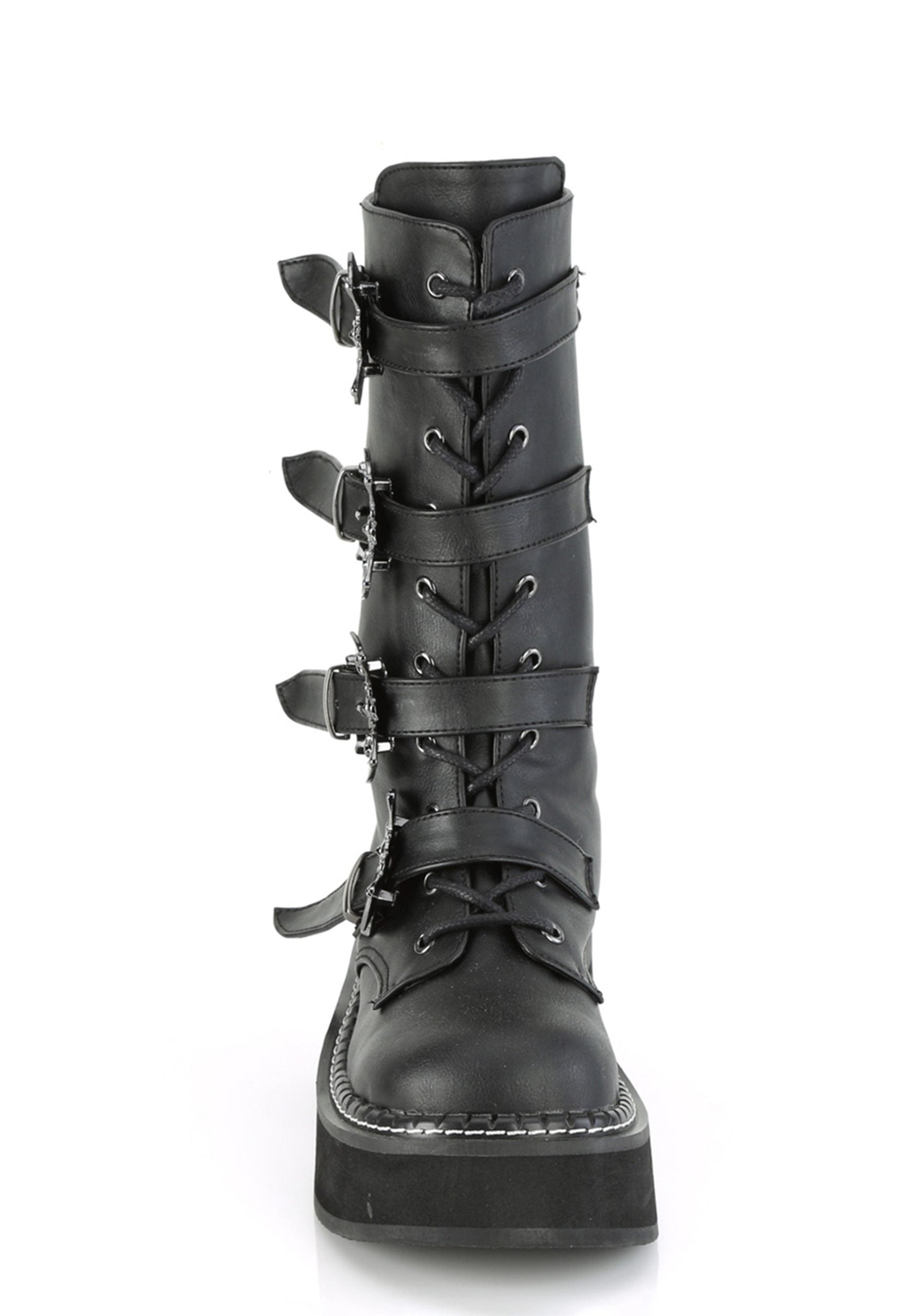 EMILY-322 Platform Mid-Calf Boots
